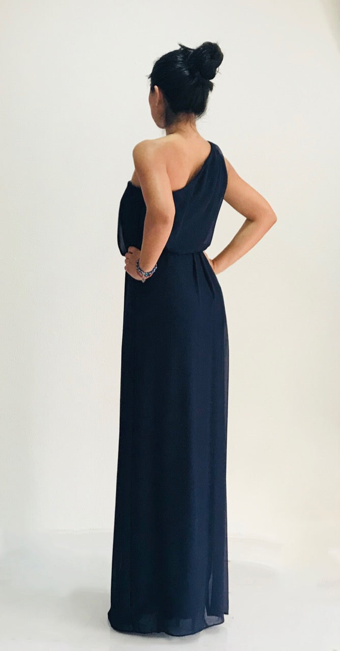 Vestido Azul Marino Adrianna Papell