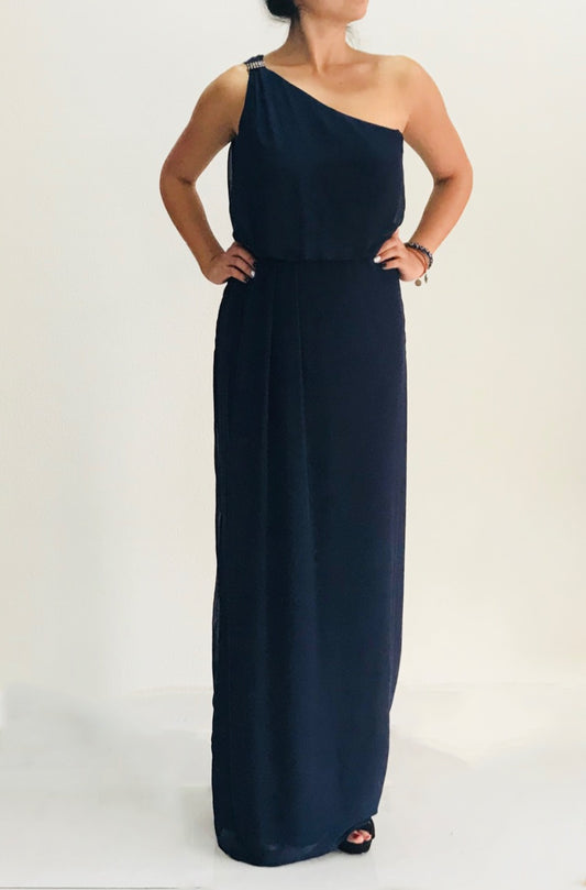 Vestido Azul Marino Adrianna Papell
